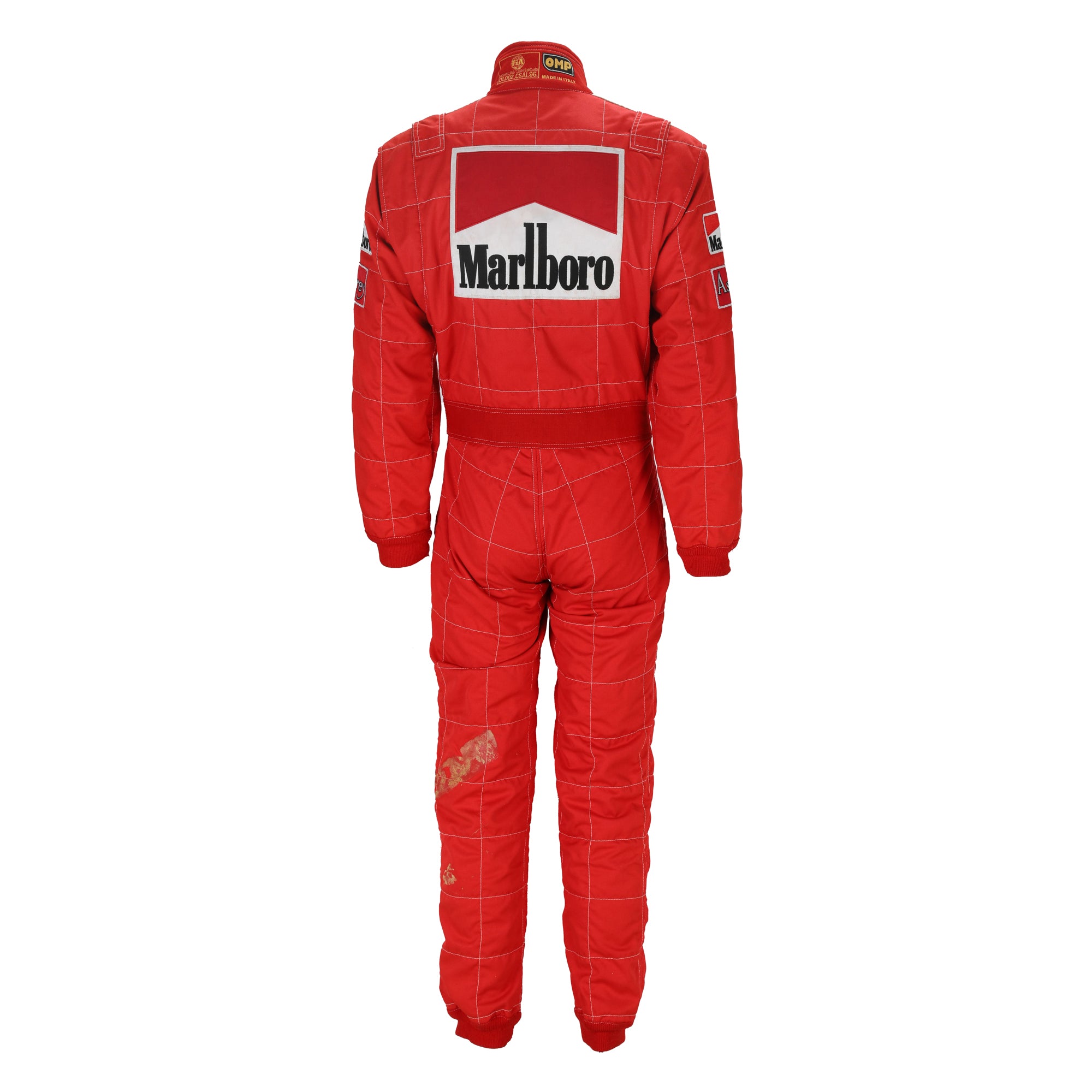 Michael Schumacher Test Used Suit from Fiorano – 1996 Formula One Season