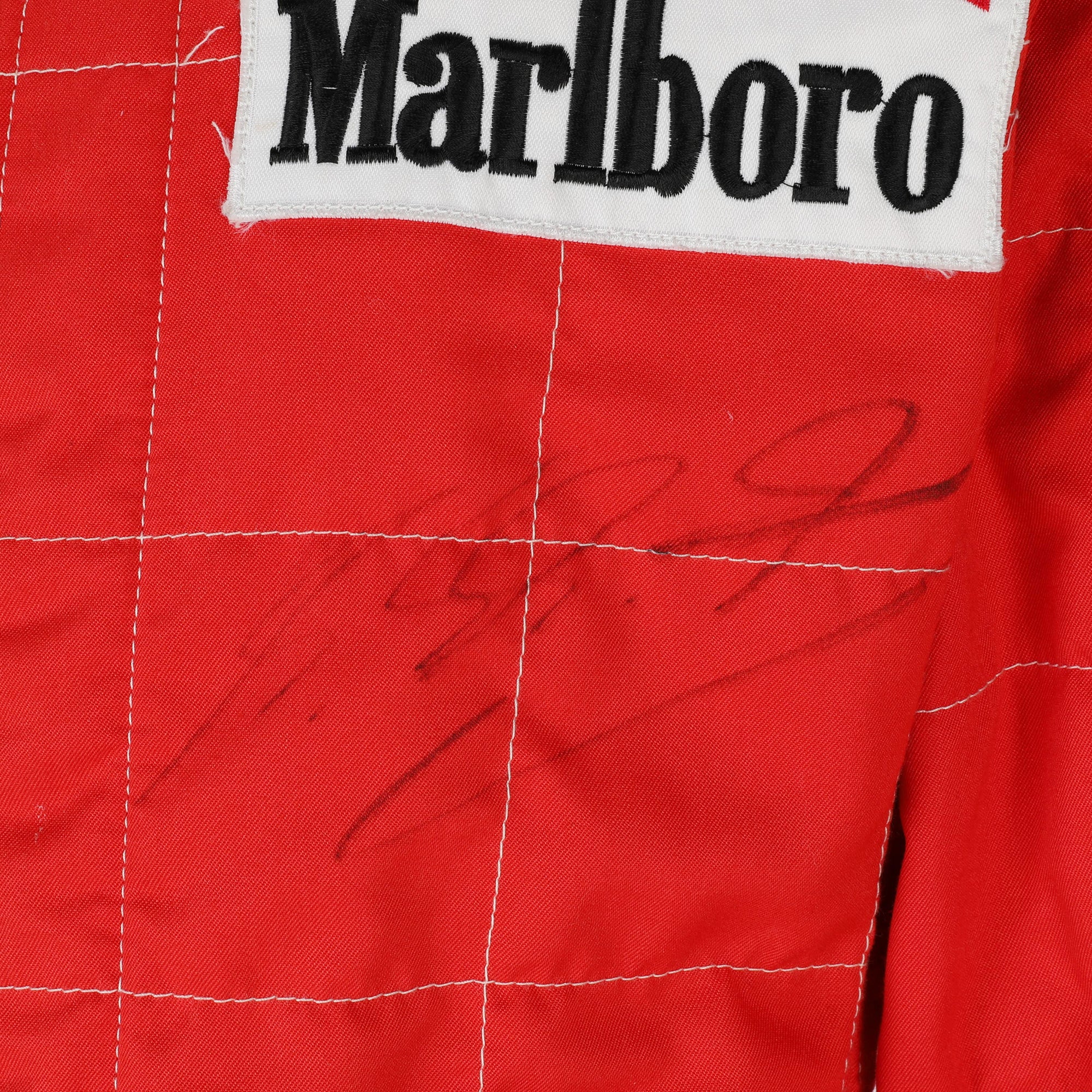 Michael Schumacher Test Used Suit from Fiorano – 1996 Formula One Season