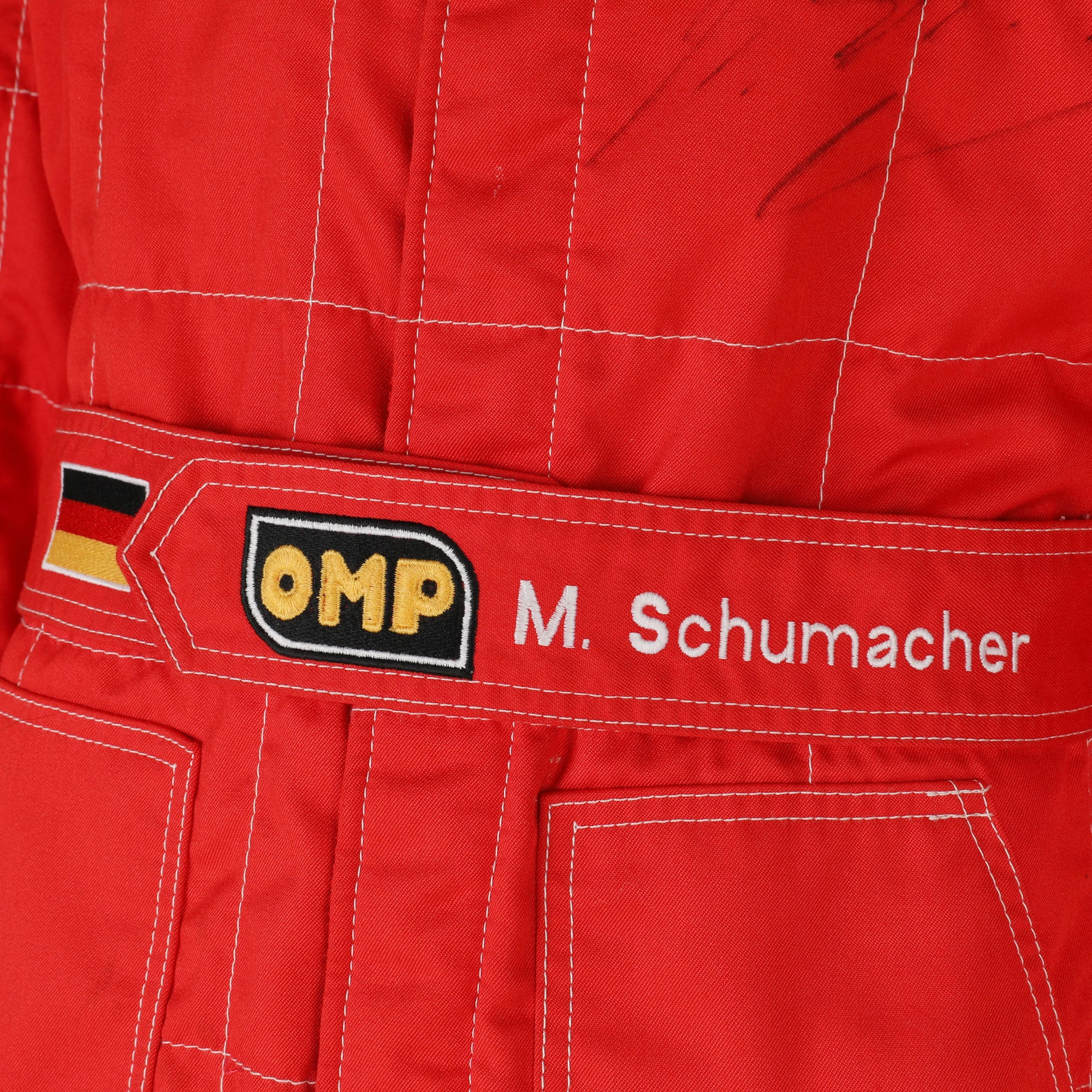 Michael Schumacher Test Used Suit from Fiorano – 1996 Formula One Season