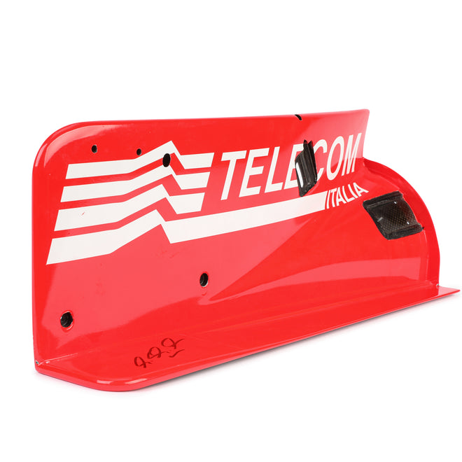 Season Launch LOT 410 - Michael Schumacher 1998 Ferrari F300 Front Wing Left Hand Endplate - Signed
