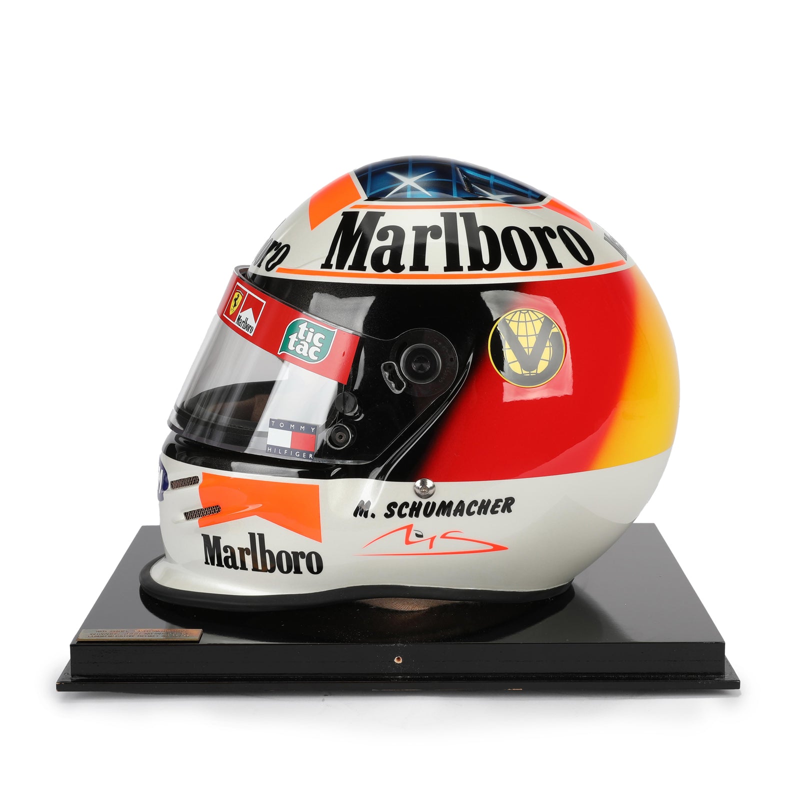 LOT 134 - Michael Schumacher Replica 1999 Scuderia Ferrari Helmet - Monaco GP