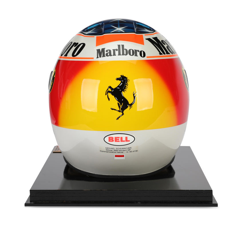 LOT 134 - Michael Schumacher Replica 1999 Scuderia Ferrari Helmet - Monaco GP