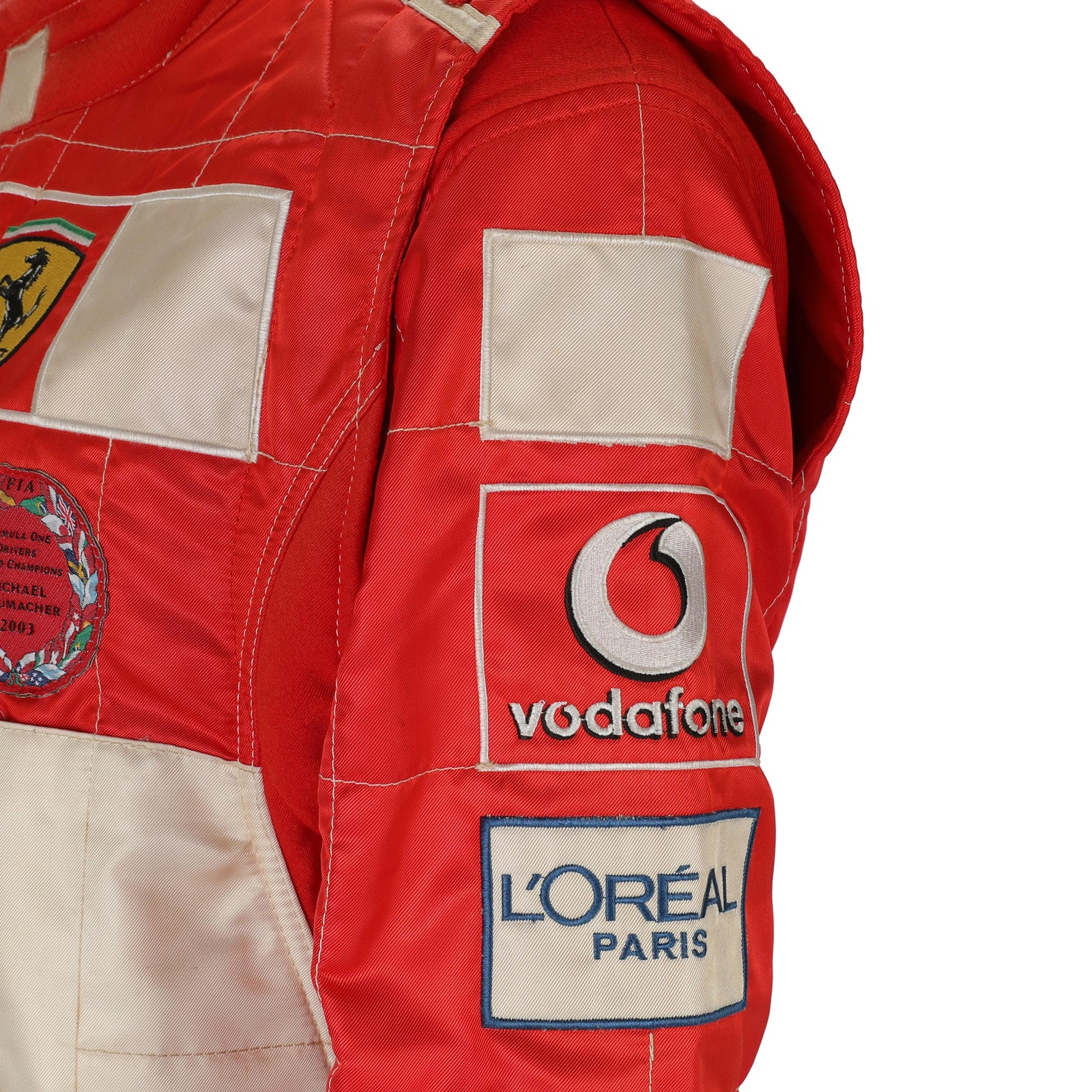 LOT 147 - Michael Schumacher Scuderia Ferrari Used Race Suit – 2004 Formula One Season