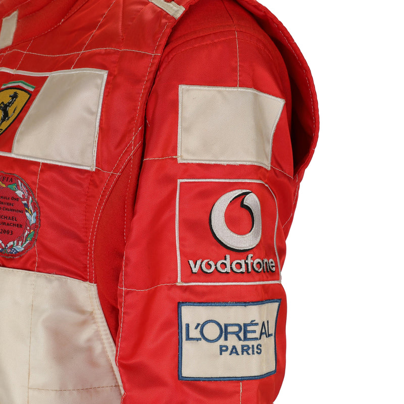 LOT 147 - Michael Schumacher Scuderia Ferrari Used Race Suit – 2004 Formula One Season