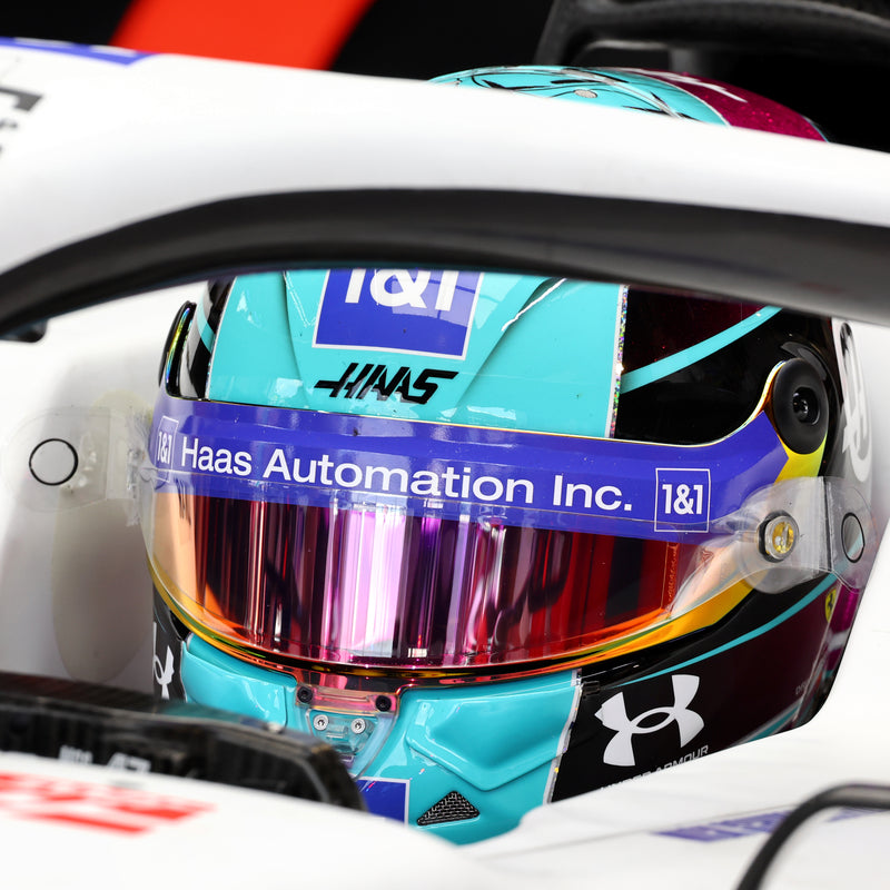 Officially Licensed Mick Schumacher 2022 Signed Replica Helmet – Miami GP