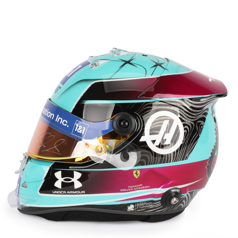 Officially Licensed Mick Schumacher 2022 Signed Replica Helmet – Miami GP