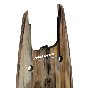 Lando Norris 2025 McLaren Grand Prix Used Front Skid Plank Wall Art - Saudi Arabian GP