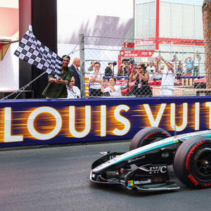 Formula 1 Monte Carlo Grand Prix 2027 personalised chequered flag featuring your chosen name