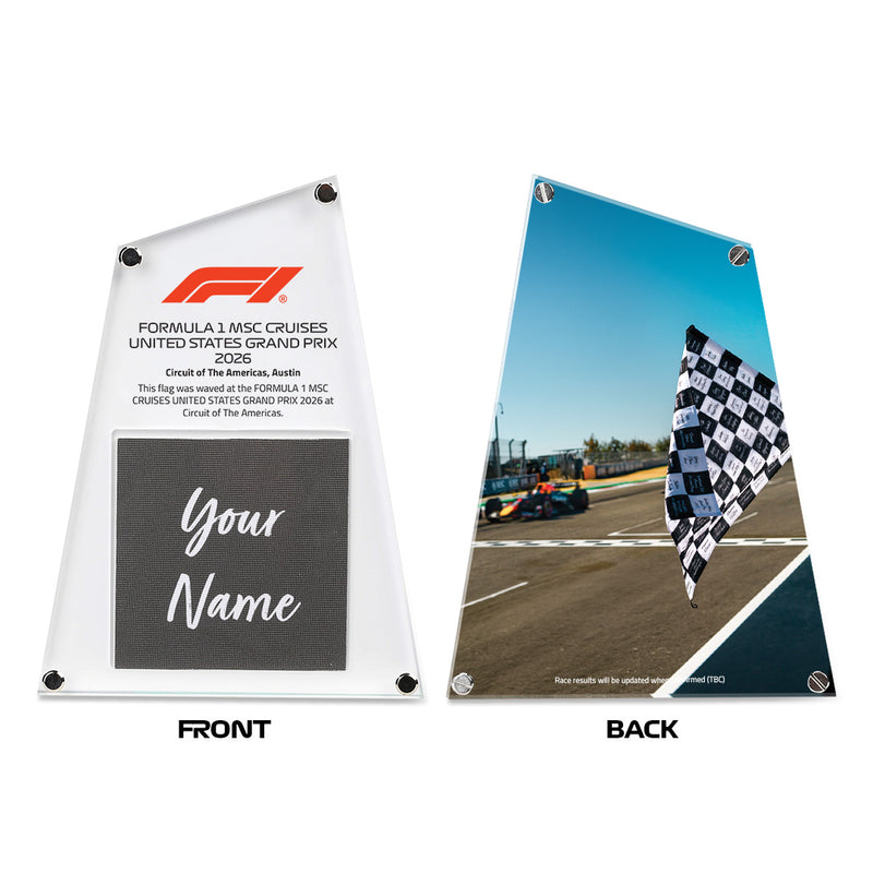 Own the Chequered Flag - 2026 United States Grand Prix