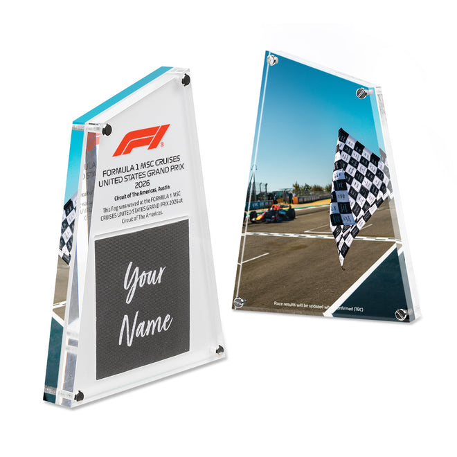 Own the Chequered Flag - 2026 United States Grand Prix