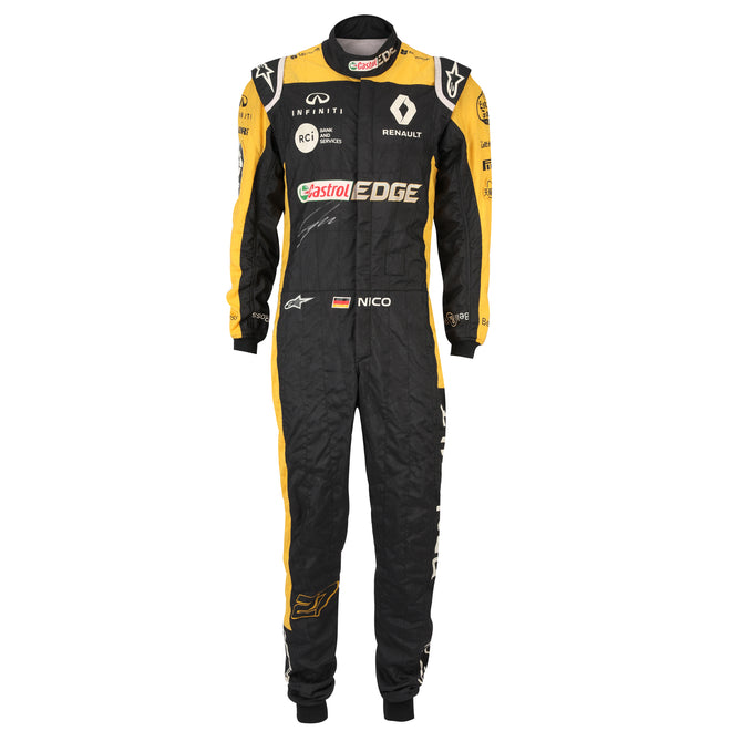 The Austin Auction LOT 010 - Nico Hülkenberg 2018 Signed Renault F1 Team Suit - Chinese GP