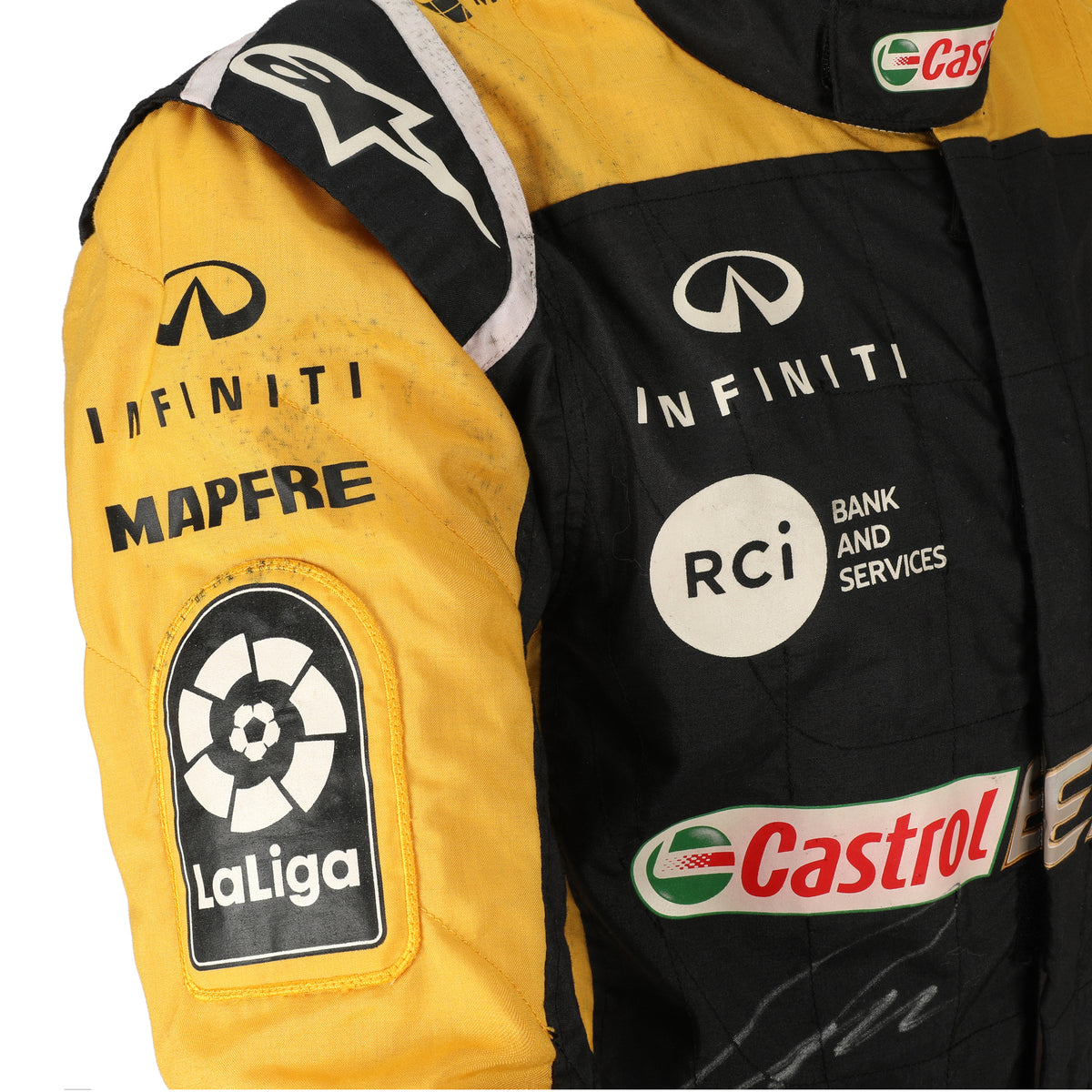 The Austin Auction LOT 010 - Nico Hülkenberg 2018 Signed Renault F1 Team Suit - Chinese GP