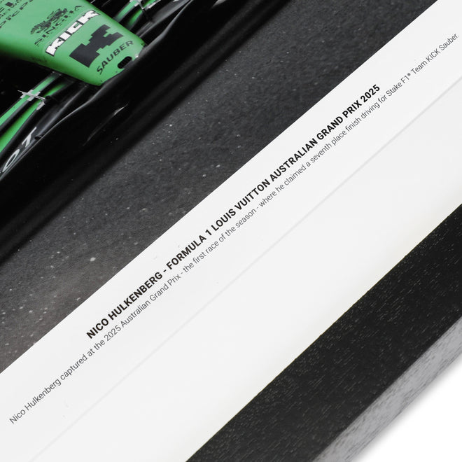 Nico Hulkenberg 2025 Signed Photo - Australian GP