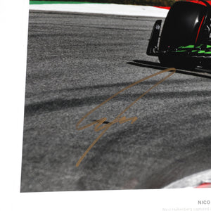 Nico Hülkenberg 2025 Signed Print – Spanish GP