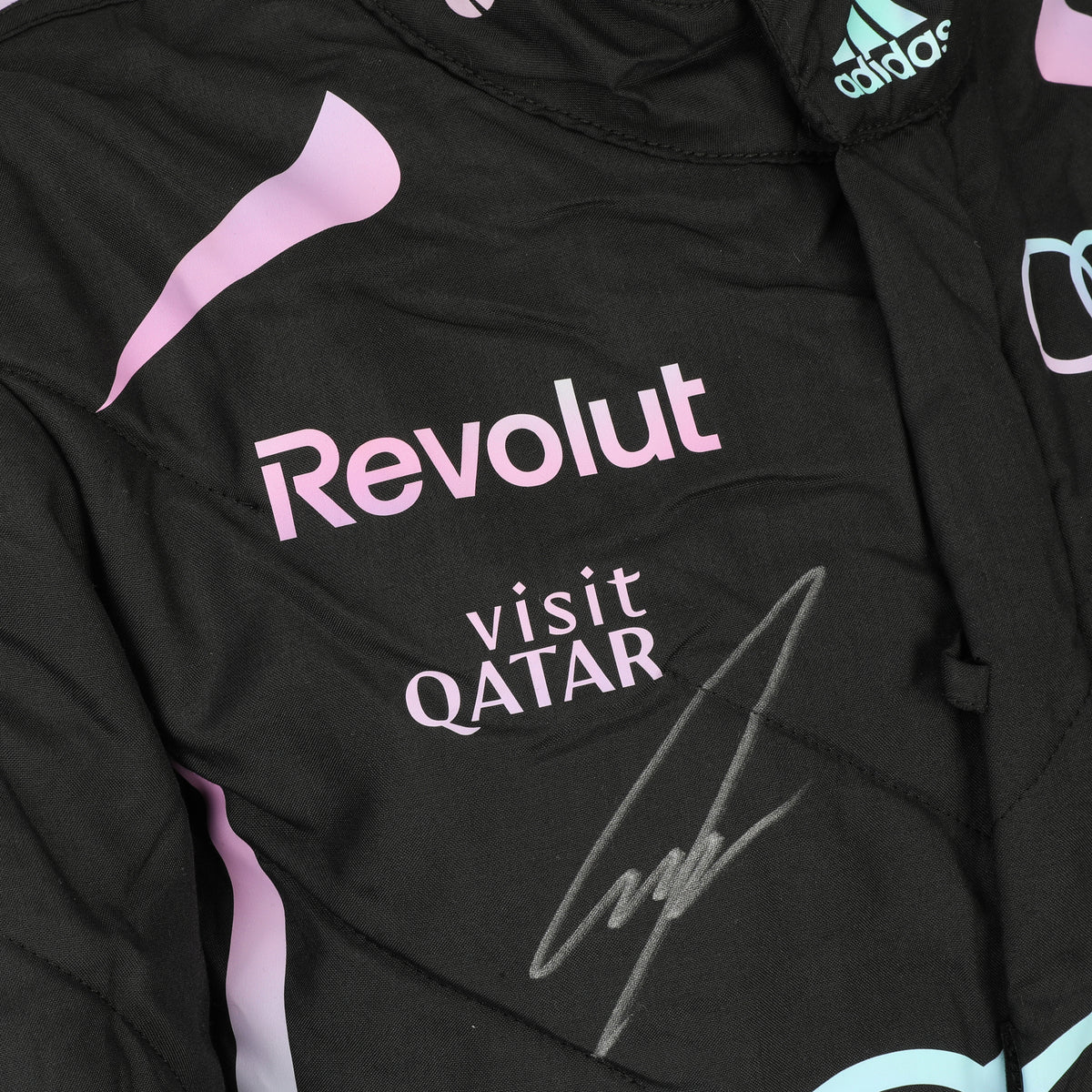 The Austin Auction LOT 011 - Nico Hulkenberg Signed 2026 Grand Prix Used Audi Revolut F1 Team Race Suit - Miami GP