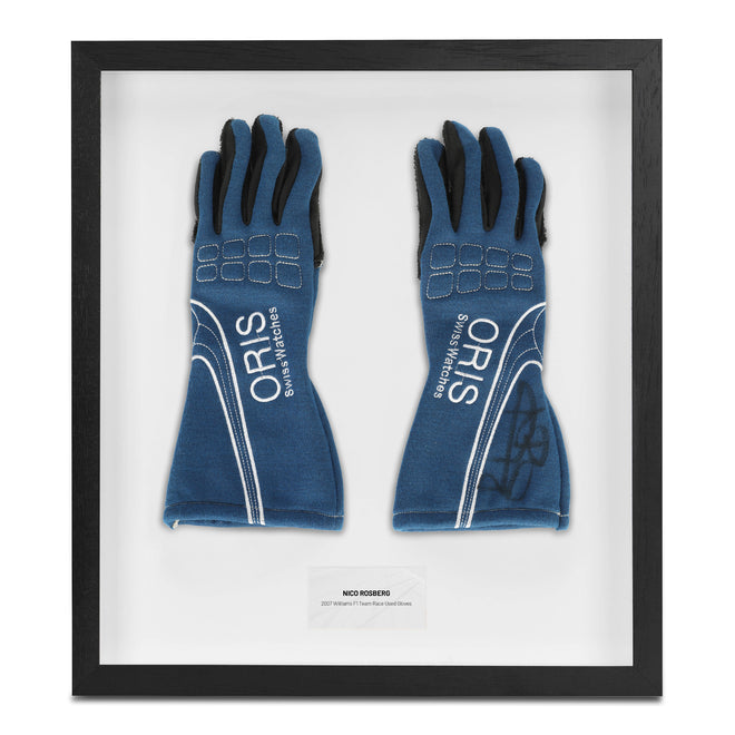 The Austin Auction LOT 030 - Nico Rosberg 2007 Williams F1 Team Race Used Gloves