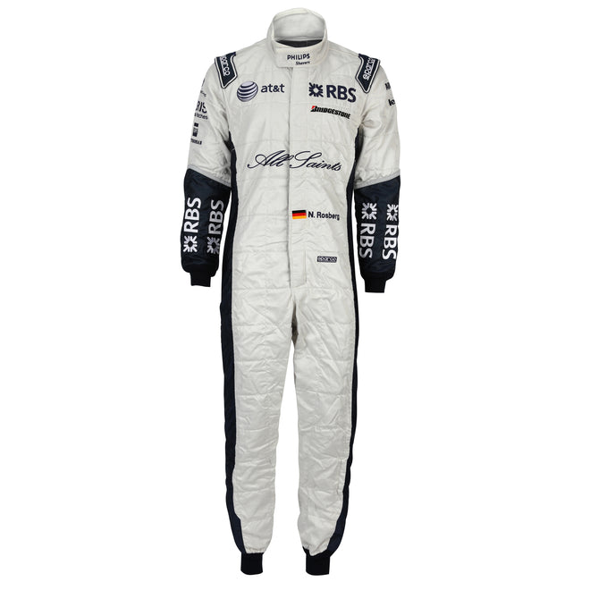The Austin Auction LOT 014 - Nico Rosberg 2008 Williams Suit - Race Issued