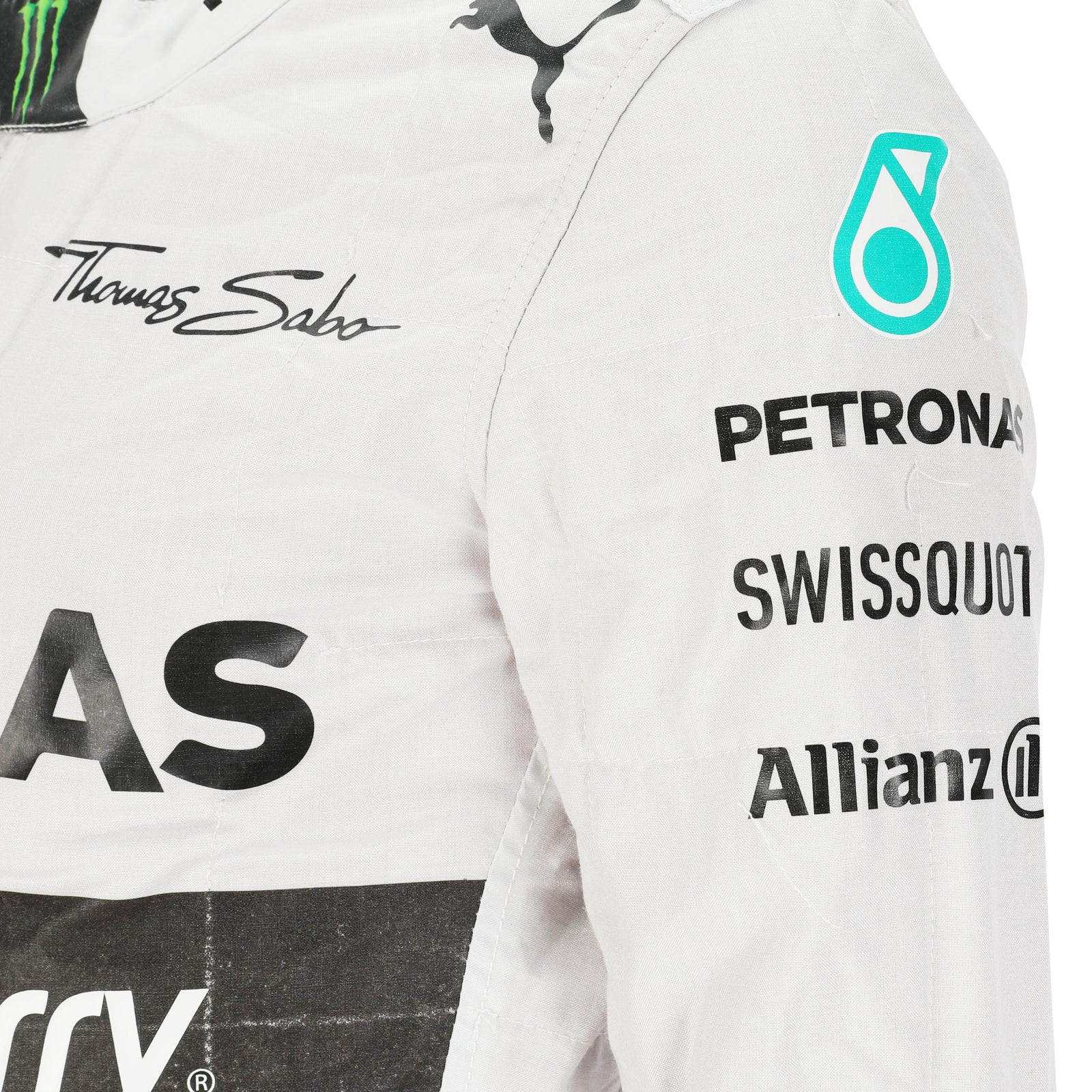LOT 135 - Nico Rosberg 2014 Mercedes-AMG PETRONAS F1® Team Race Used Race Suit