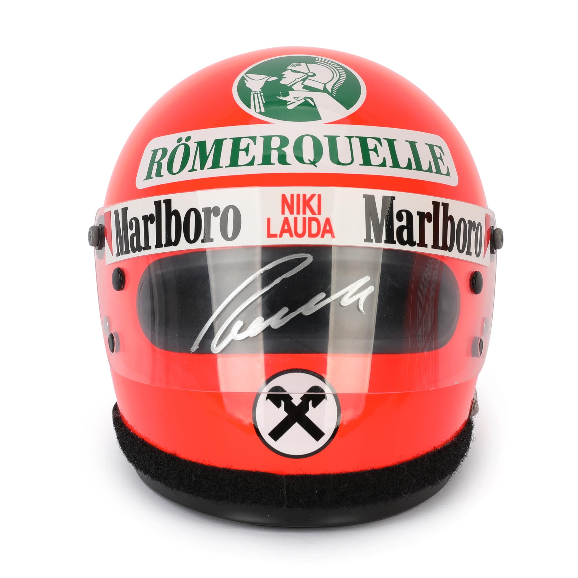 Niki Lauda 1976 Signed Replica 1.2 Scale Helmet