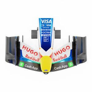 Visa Cash App Racing Bulls F1™ Team 2026 replica front wing and nose, FC Livery Edition Formula 1-inspired collector display and premium motorsport memorabilia