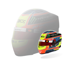 Oscar Piastri 2026 McLaren 1:2 scale helmet premium Formula 1 replica for motorsport collectors