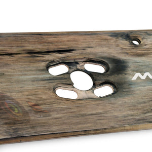 Oscar Piastri 2025 McLaren F1 Team Race Used Rear Skid Plank Wall Art - Japanese GP
