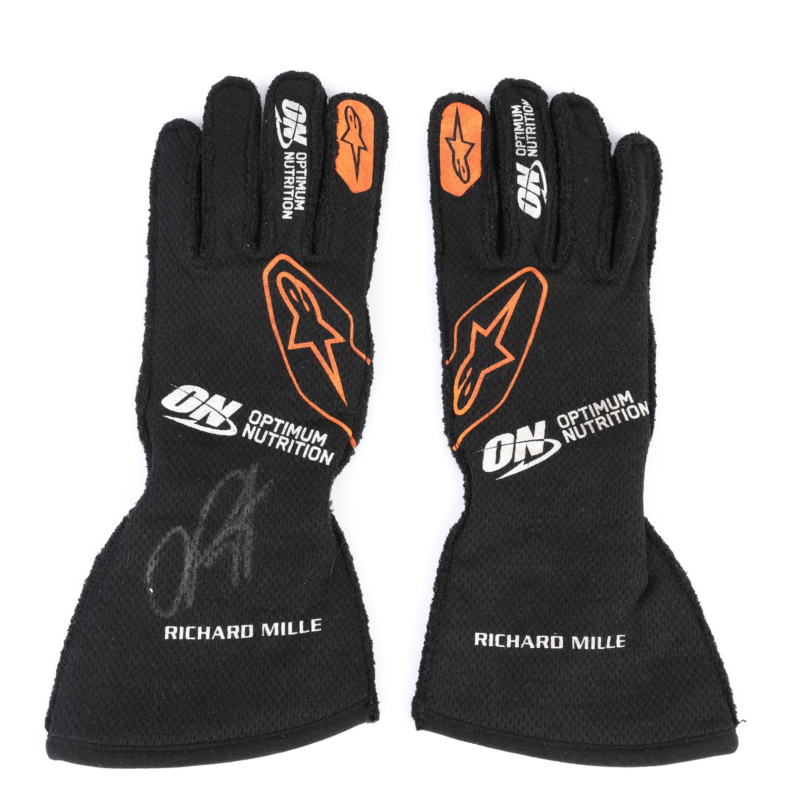 Oscar Piastri 2024 McLaren Gloves - Used Signed