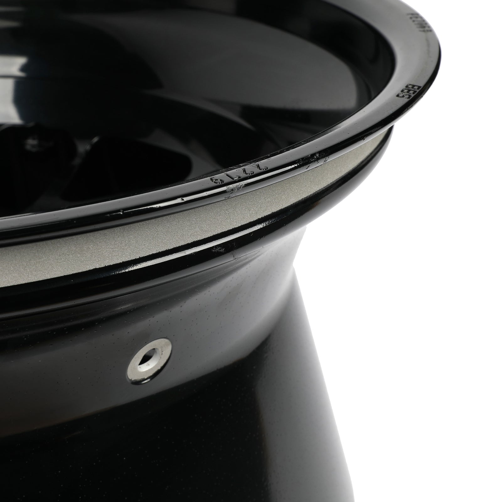 Auction LOT 040 - Oscar Piastri 2024 Race Used McLaren F1 Team Rear Wheel Rim Table - British Grand Prix