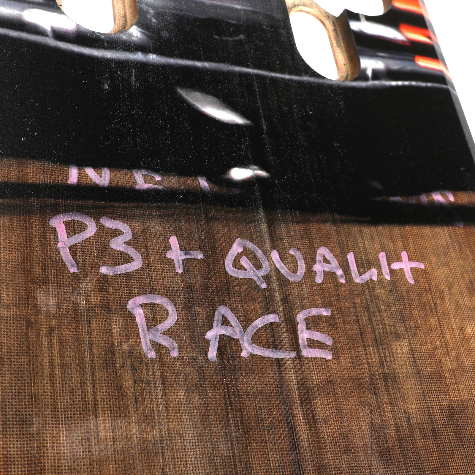 Oscar Piastri 2024 McLaren Formula One Team Race Used Front Skid Plank Wall Art - Netherlands GP