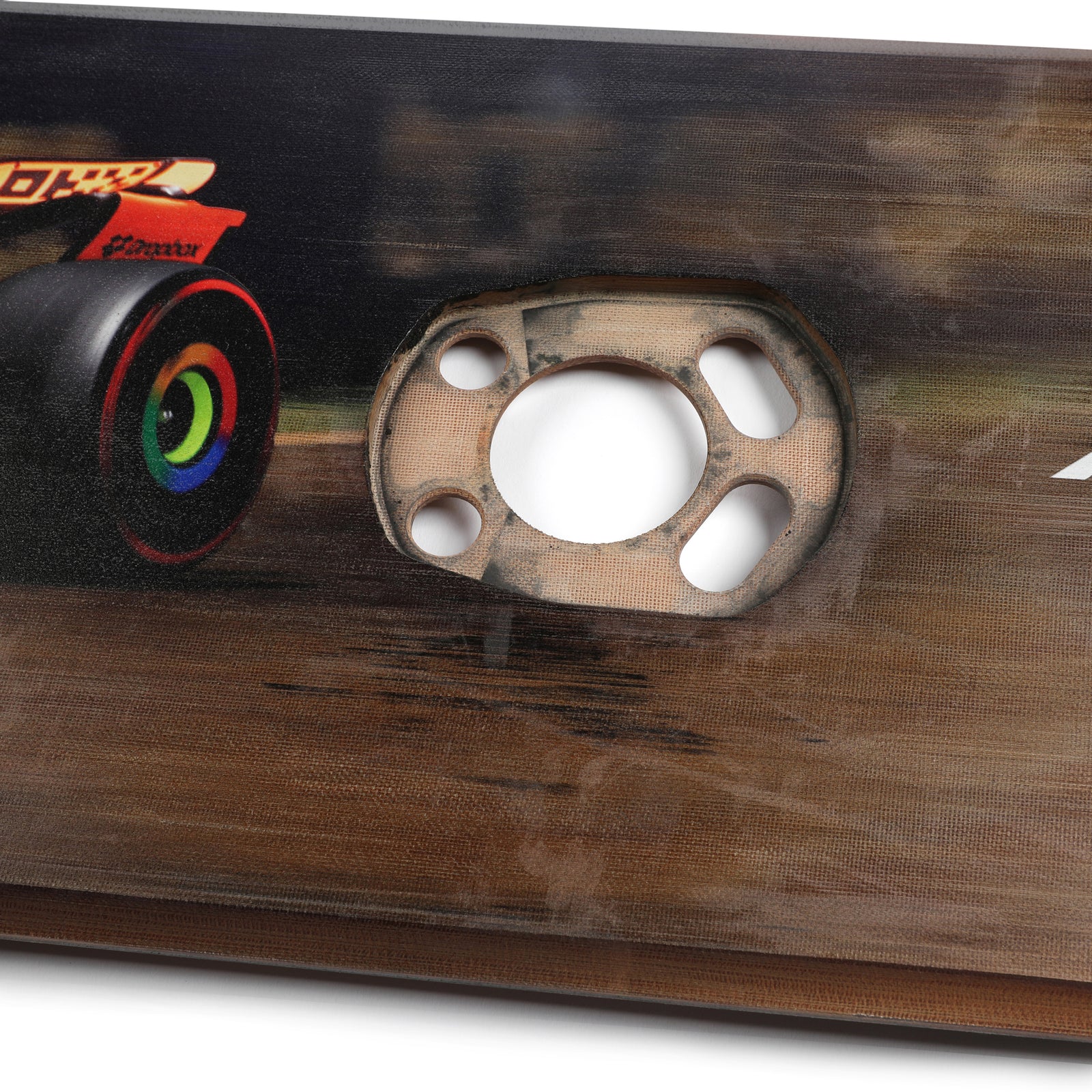 Oscar Piastri 2024 McLaren Formula 1 Team Grand Prix Used Rear Skid Plank Section - Canada GP