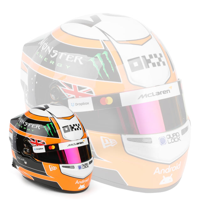 Oscar Piastri 2025 Season McLaren 1:2 Scale Helmet - Monaco GP