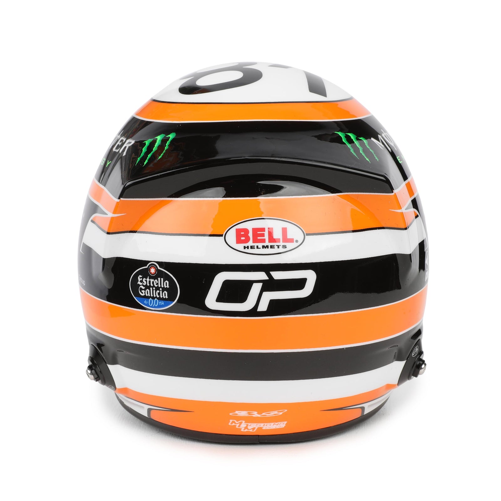Oscar Piastri 2025 Season McLaren 1:2 Scale Helmet - Monaco GP