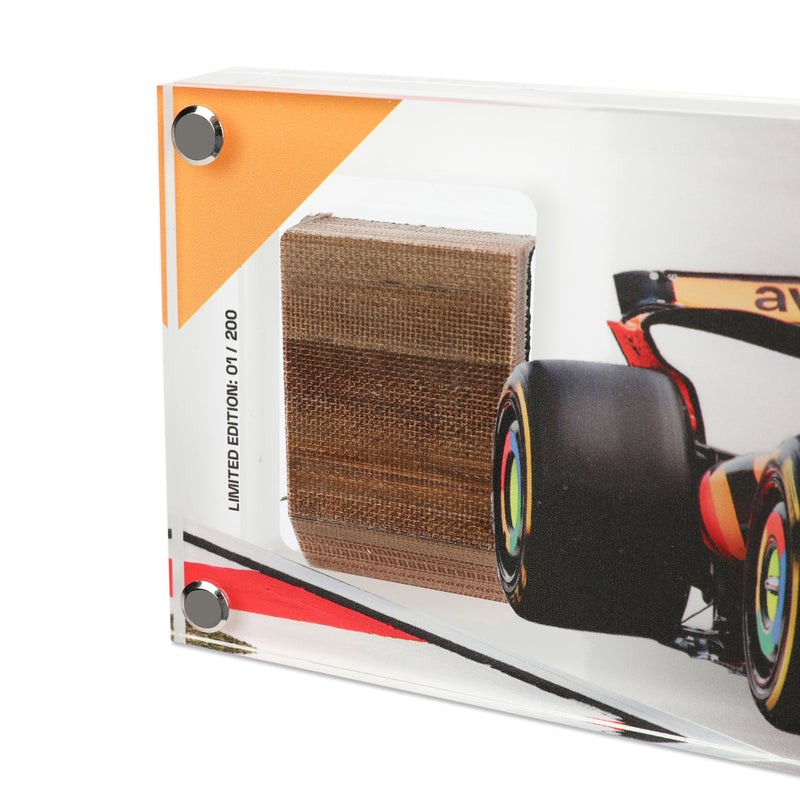 Oscar Piastri 2025 Chinese Grand Prix Winning McLaren Skid Plank – Race-Used – Limited Edition of 200