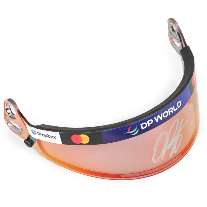 Season Launch LOT 075 - Oscar Piastri 2025 McLaren Visor - Signed