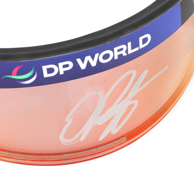Season Launch LOT 075 - Oscar Piastri 2025 McLaren Visor - Signed