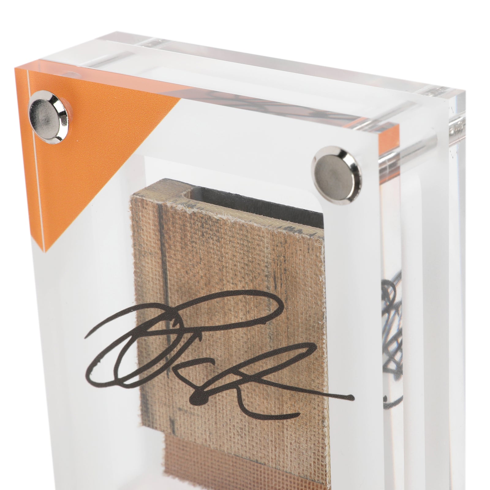 Oscar Piastri 2025 Grand Prix Used McLaren MCL39 Skid Plank Piece in Acrylic