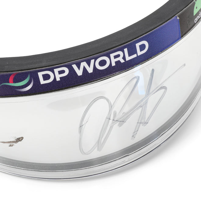 LOT 734 - Oscar Piastri 2023 McLaren Visor - Signed