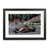 Oscar Piastri 2025 McLaren F1 Team Framed Print- Belgian GP