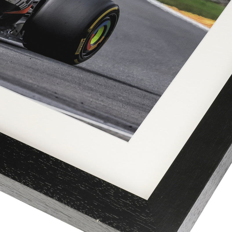 Oscar Piastri 2025 McLaren F1 Team Framed Print- Belgian GP