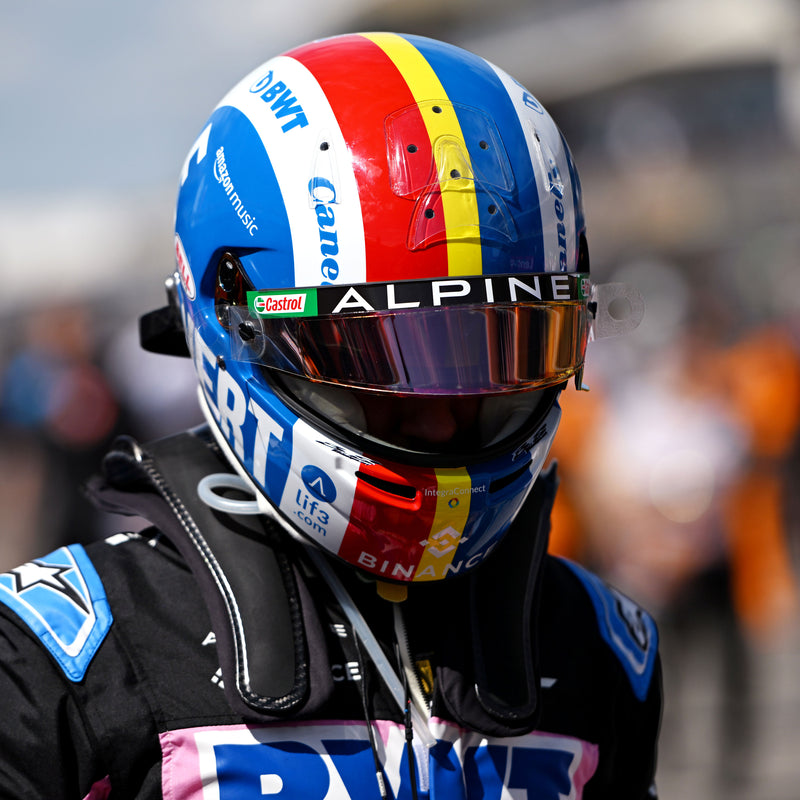 LOT 018 - Pierre Gasly 2023 Signed 1:2 Scale Helmet – United States GP