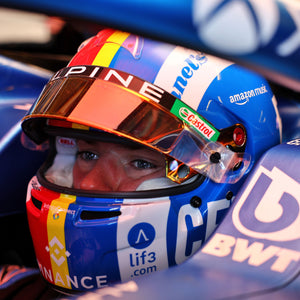 LOT 018 - Pierre Gasly 2023 Signed 1:2 Scale Helmet – United States GP