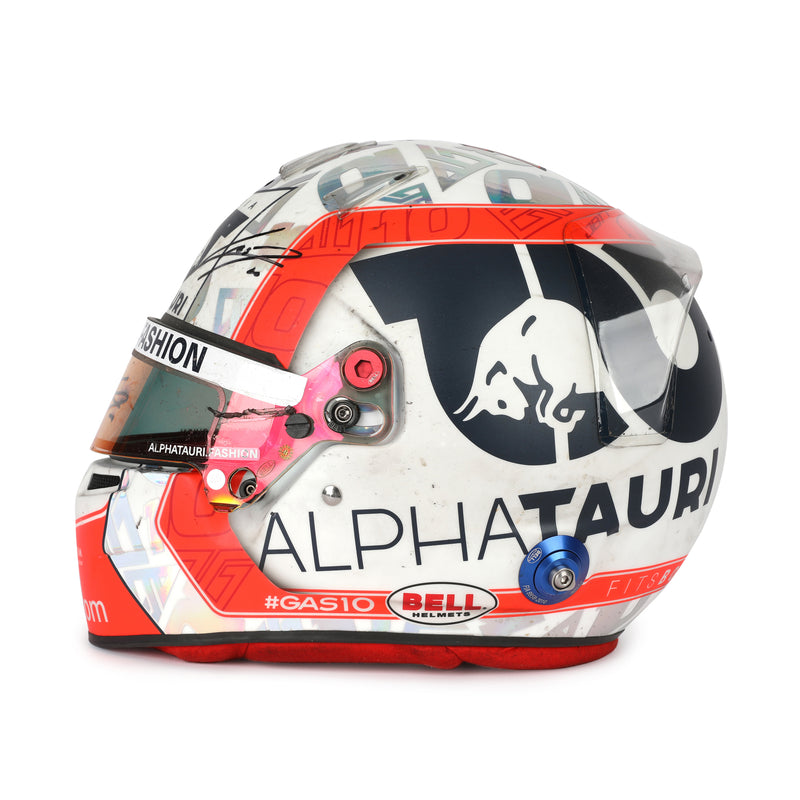 Pierre Gasly 2022 Signed Race Used Helmet – Australian GP