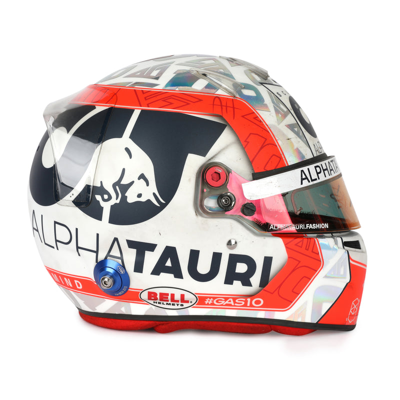 Pierre Gasly 2022 Signed Race Used Helmet – Australian GP