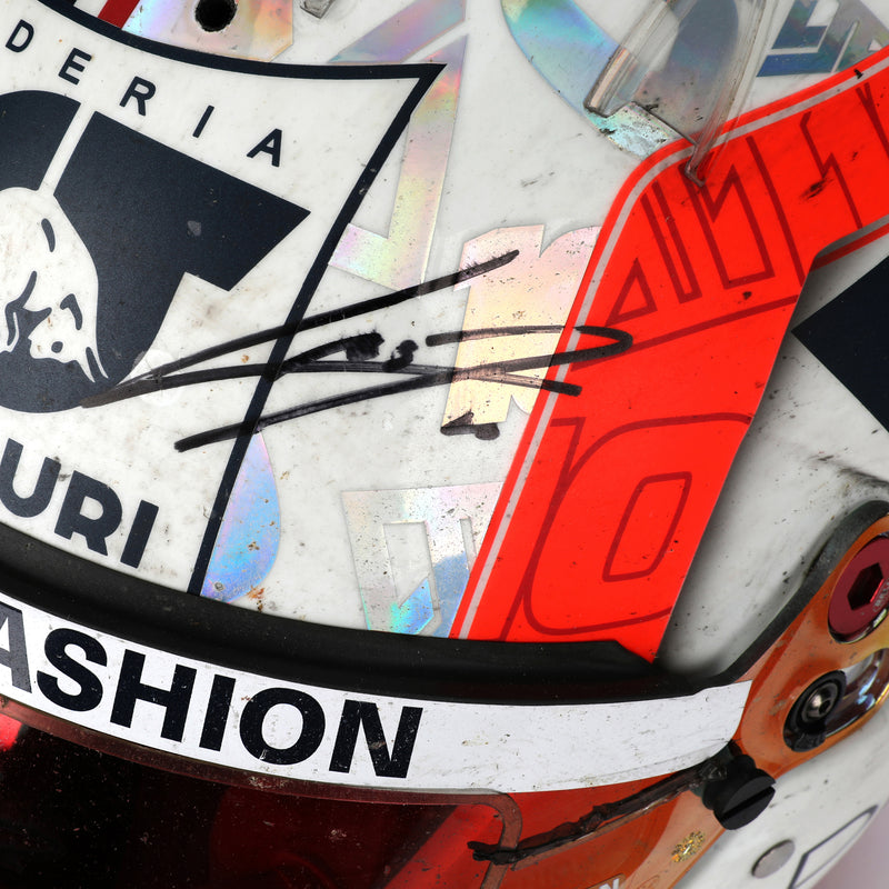 Pierre Gasly 2022 Signed Race Used Helmet – Australian GP