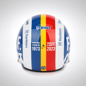 LOT 018 - Pierre Gasly 2023 Signed 1:2 Scale Helmet – United States GP