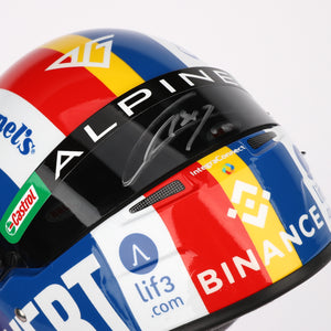LOT 018 - Pierre Gasly 2023 Signed 1:2 Scale Helmet – United States GP