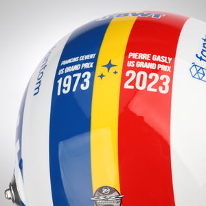 LOT 018 - Pierre Gasly 2023 Signed 1:2 Scale Helmet – United States GP
