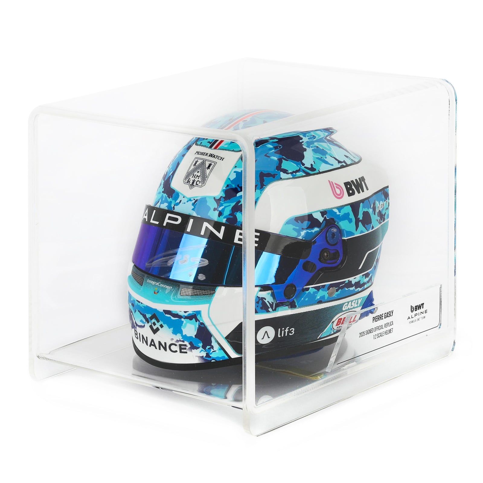 Pierre Gasly 2025 Signed 1:2 Scale Helmet