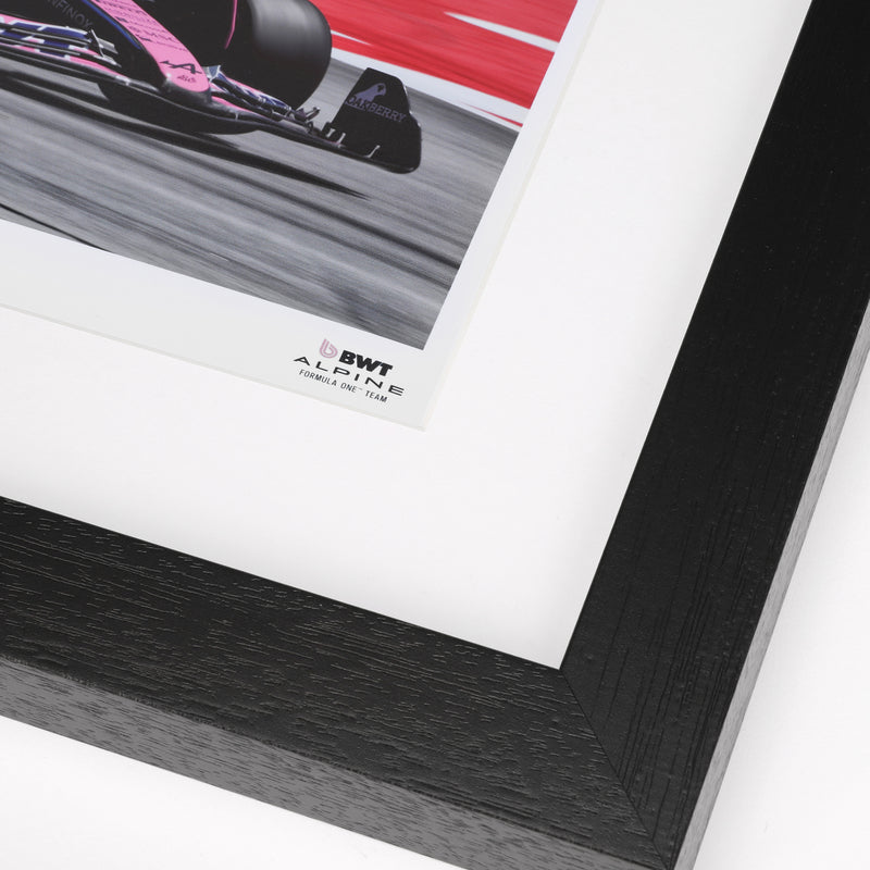 Pierre Gasly 2025 Signed BWT Alpine Formula One® Team Photo