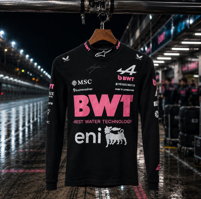 Pierre Gasly Signed 2026 BWT Alpine Formula One™ Team Race-Used Nomex - Australian GP